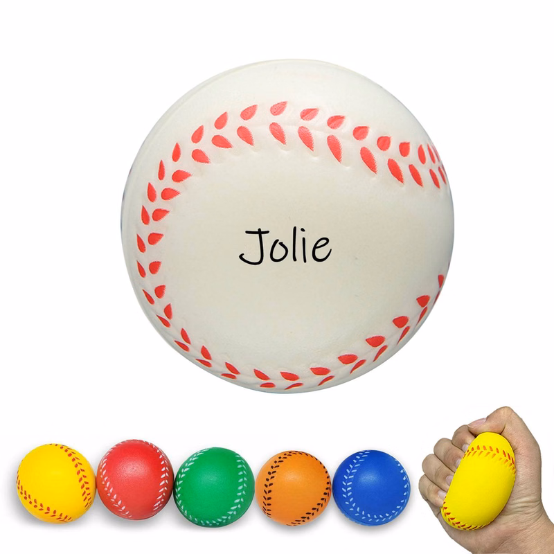 Baseball stress reliever