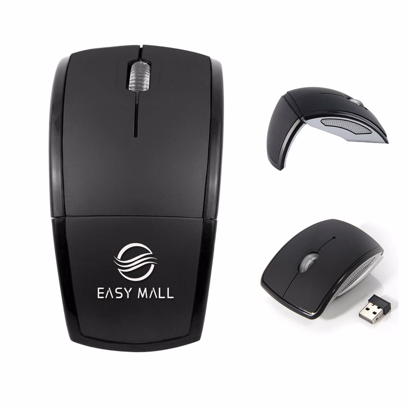 Foldable 2.4G Wireless Optical Mouse