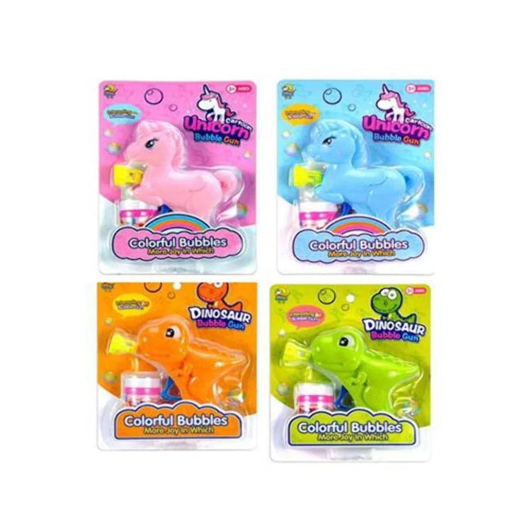 Bubble Guns - Unicorns & Dinosaurs 1.7 oz Bubbles 1