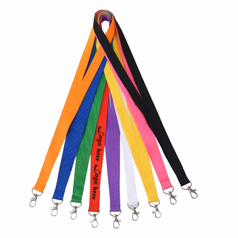 Portable Full Color 3/4" Polyester Lanyard