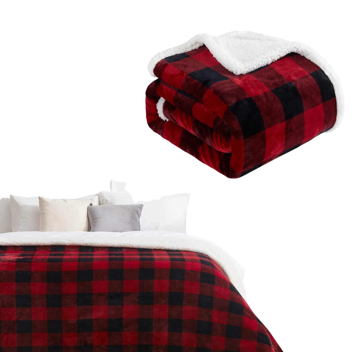 Cozy Flannel Double-Layer Blankets - MOQ of 10 1