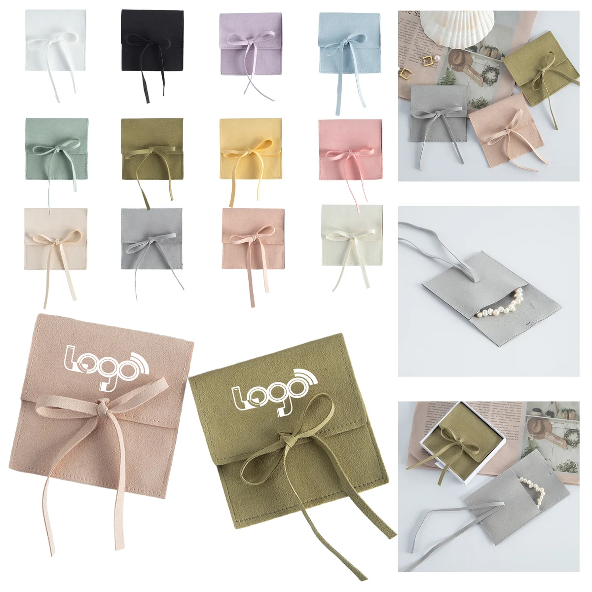 Elegant Microfiber Gift Pouch 1