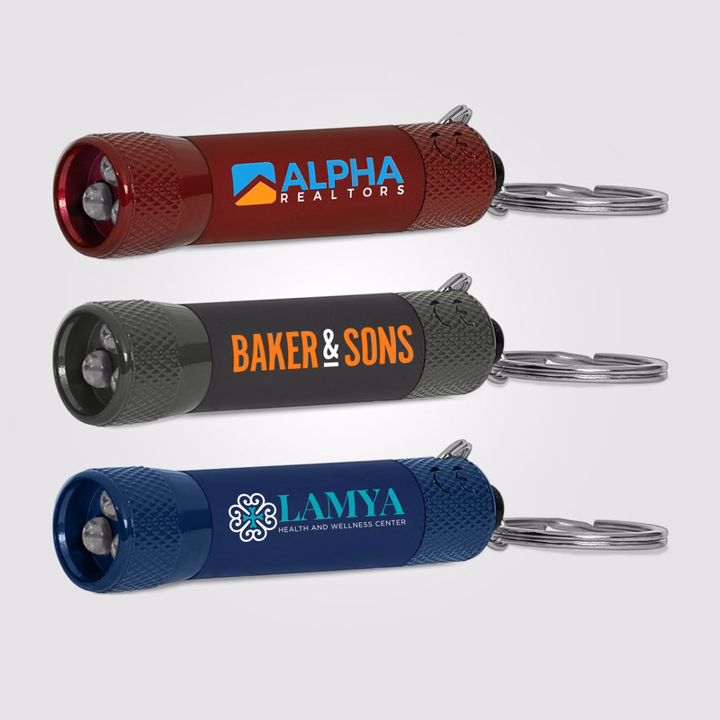Chroma Softy Monochrome Classic - LED Flashlight with Keyring