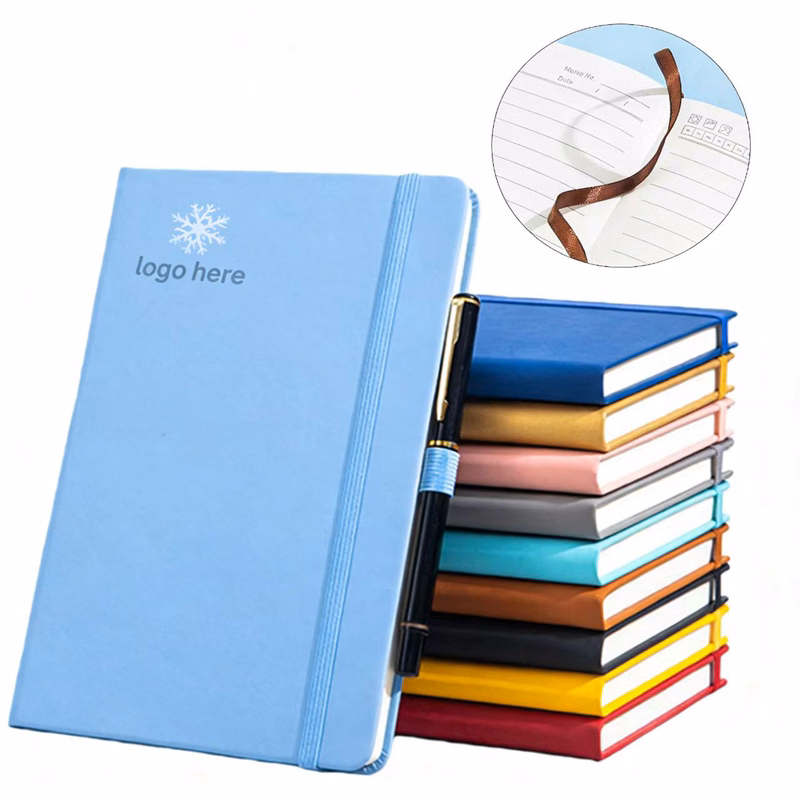 A5 Horizontal Line Notebook Strap