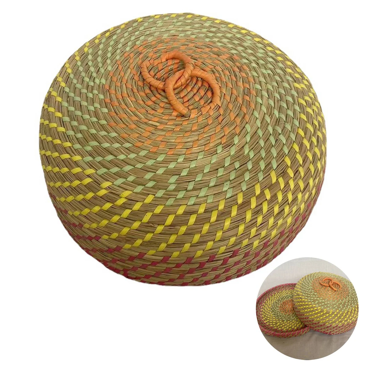 Jute Weaving Storage Basket 1
