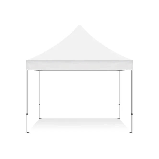 10' x 10' White Canopy Tent Package 1