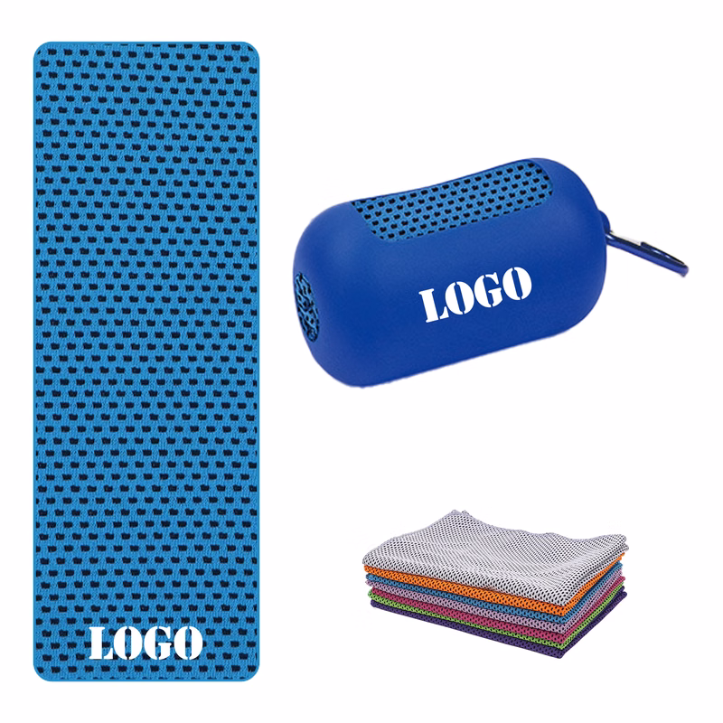 Creative Portable Mini Silicone Cooling Towel Set