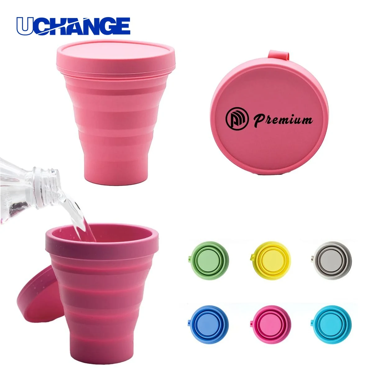 Collapsible Silicone Cup Container (7oz/200ml) 1