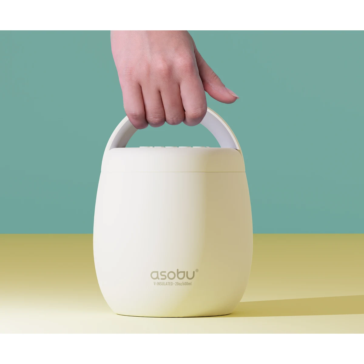 20 oz Insulated Asobu Food Jar with Easy Carry Handle 1