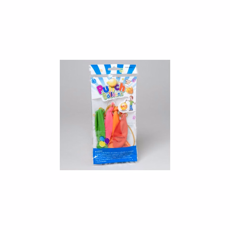 Punch Balloons - Assorted 4 Pack