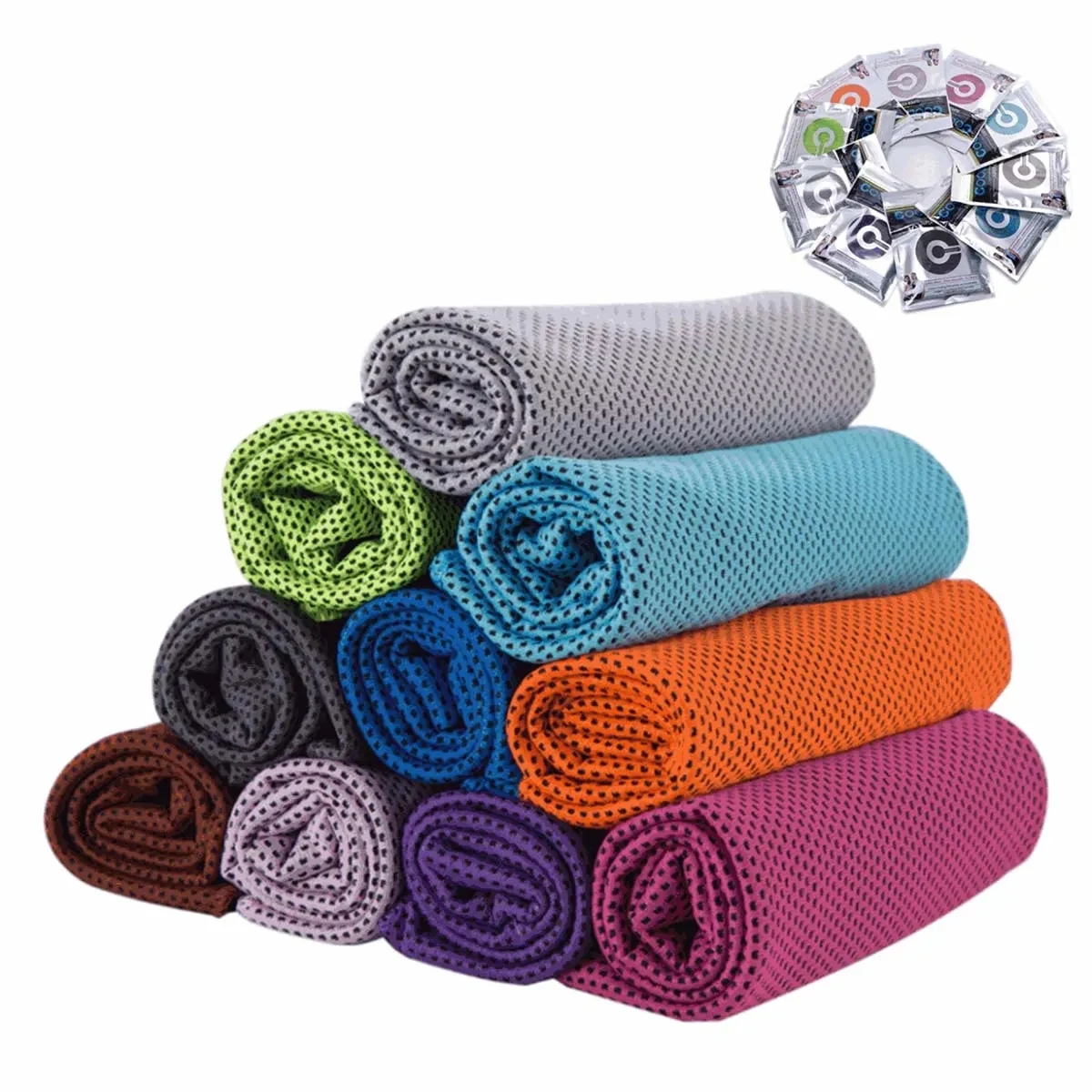 12"x40" Microfiber Sport Quick Drying Cooling Towel 1