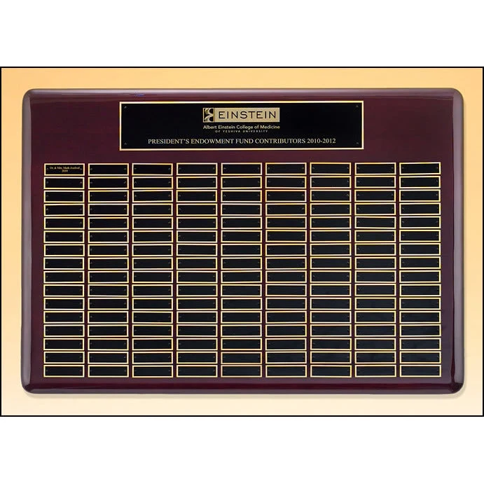 Perpetual Rosewood Piano Finish Plaque (144 Plates) 1