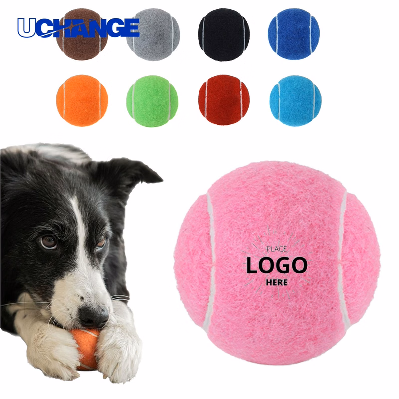 Teething Tennis Dog Toy for Chewing and Training