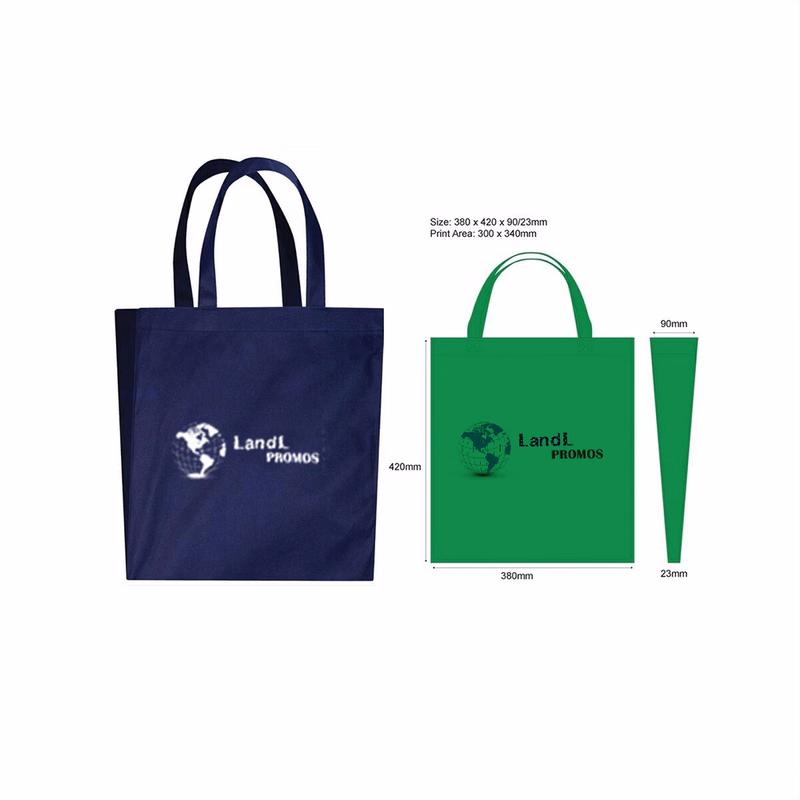 Reusable Totes Bag Bulk, Non Woven Grocery Handle Bag