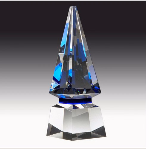 NEW PREMIUM OPTICAL CRYSTAL, BLUE SPIRE