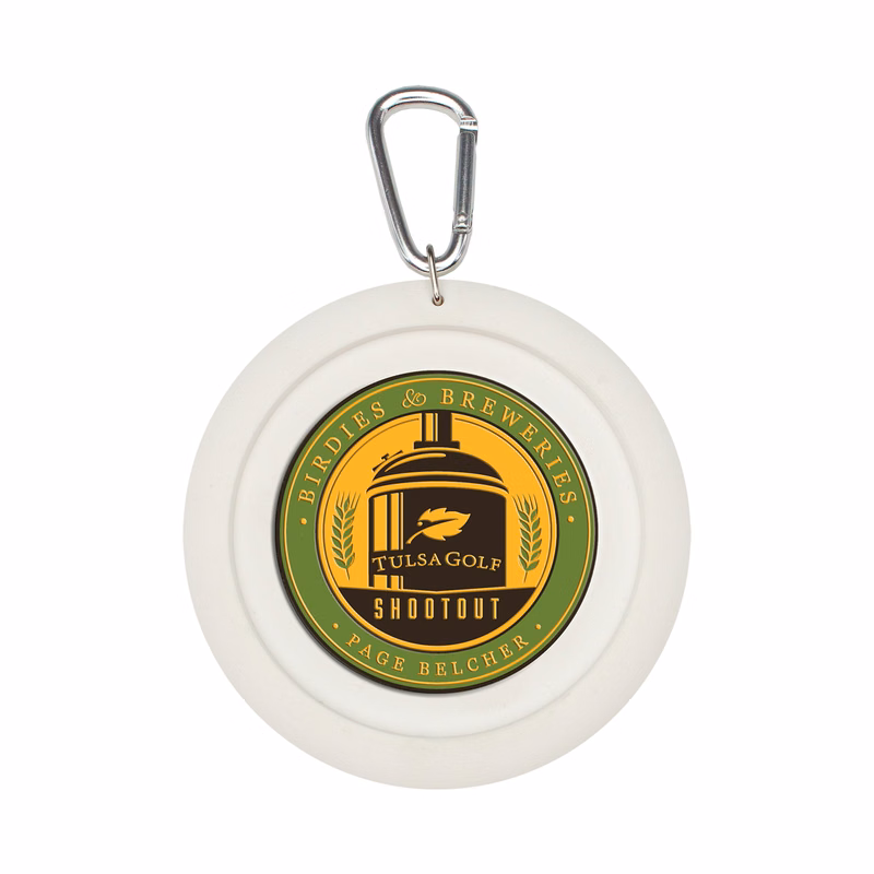 Golf Putt Target PVC Bag Tag