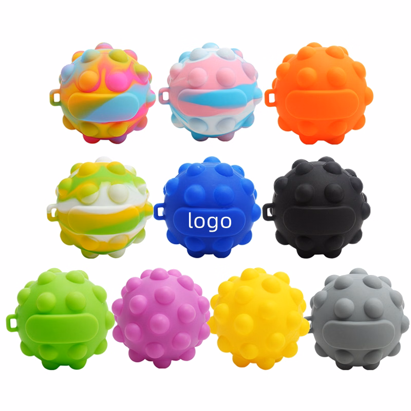 Silicone Stress Pop Ball