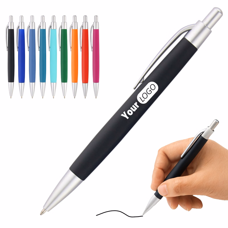 Color Accent Retractable Ballpoint Pen