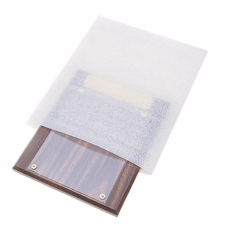 Foam Pouch Award Plaque Packaging