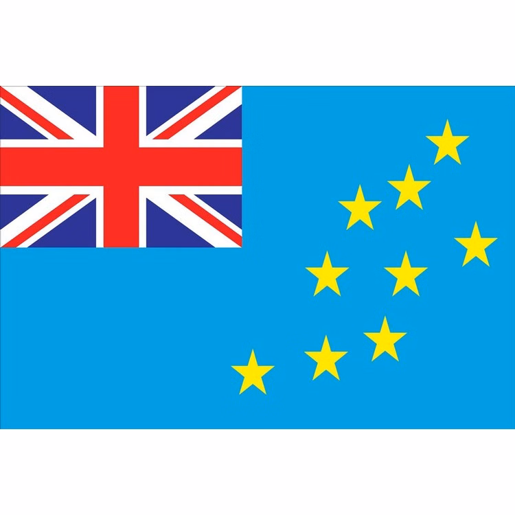 Tuvalu Flag - 2' x 3' - Nylon