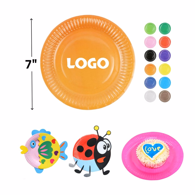 7" Disposable Paper Plates