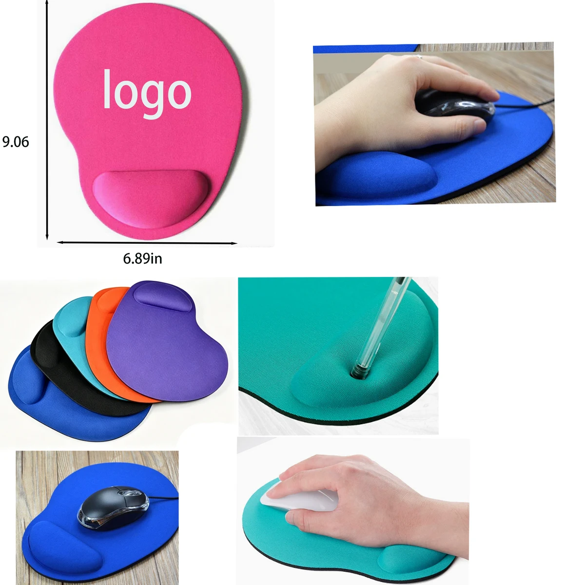 Ergonomic EVA Wrist Support Mouse Pad 1