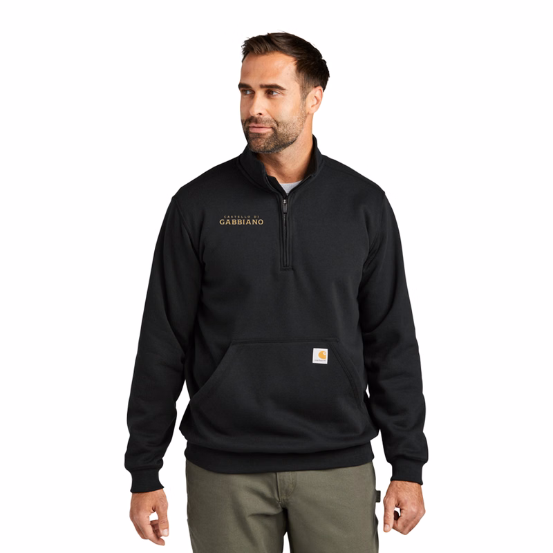 Carhartt(R) Midweight 1/4-Zip Mock Neck Sweatshirt