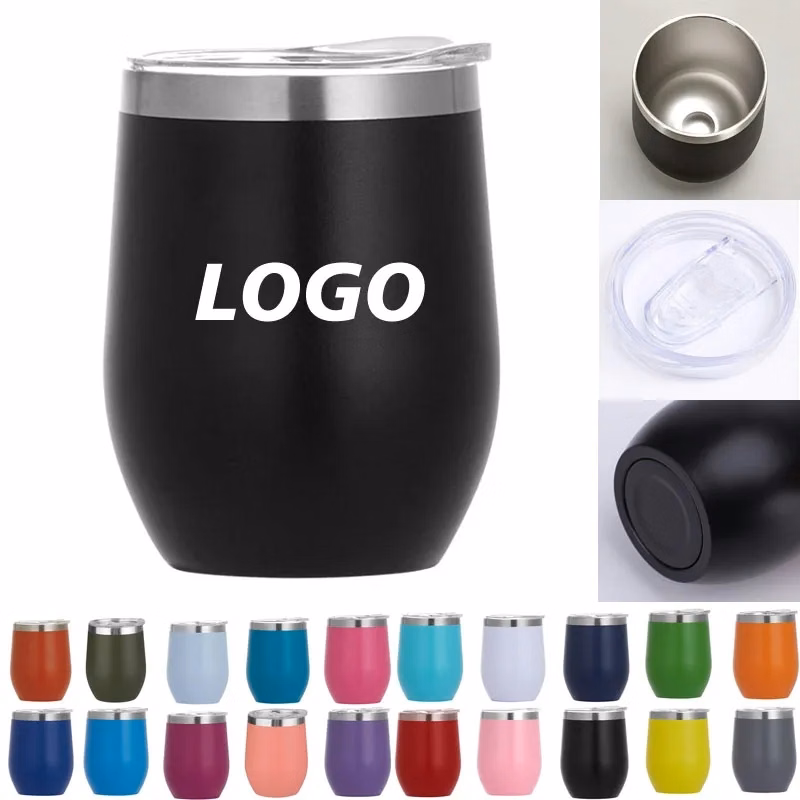 12 oz Stainless Steel Stemless Wine Tumbler