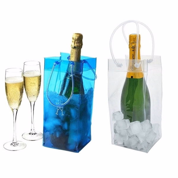 PVC Clear Wine Chiller Bag