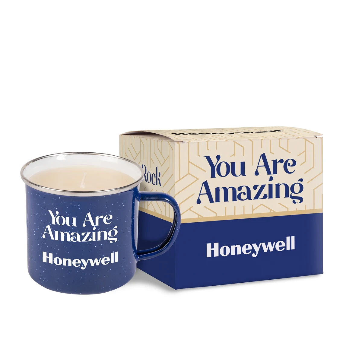 Enamel Camping Mug Candle With Custom Gift Box 1