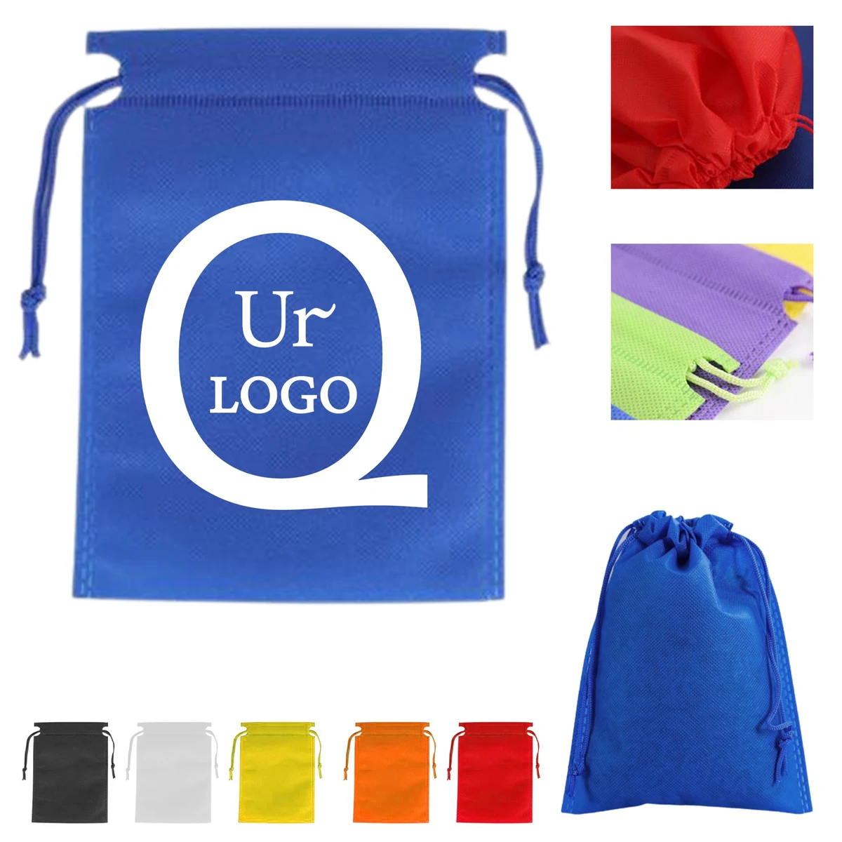 10.63 X 8.66 Inch Non-Woven Dustproof Drawstring Storage Bag 1