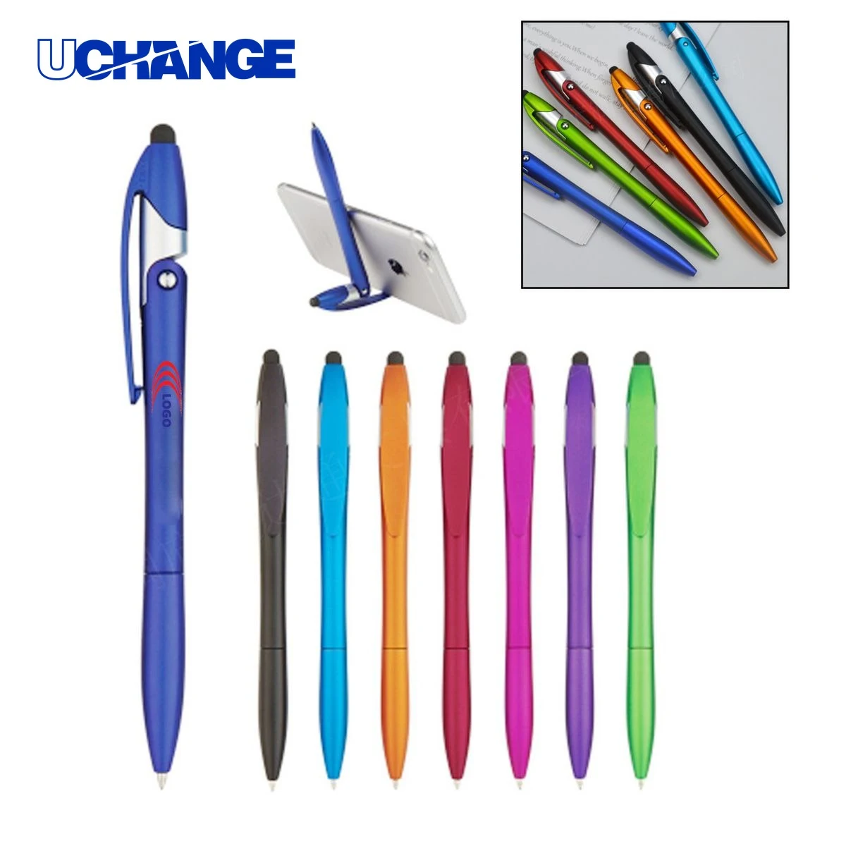 Collapsible Phone Holder Pen Tool for Workspaces 1