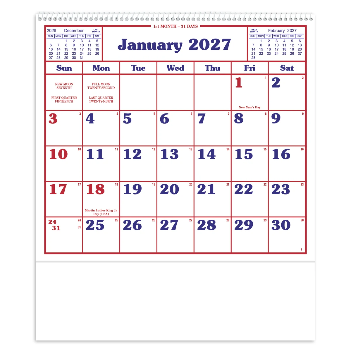 Skinner & Kennedy® Home/Office Appointment Calendar 1