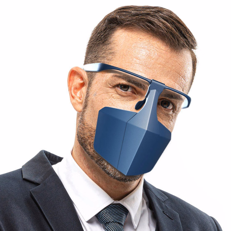 helps prevent fogs Splash-Proof Mask Face Shield Isolated Mask Protective Equipment