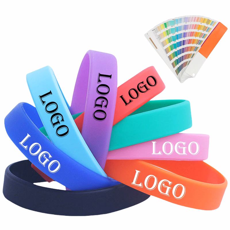 Branded Silicone Wristbands MOQ50