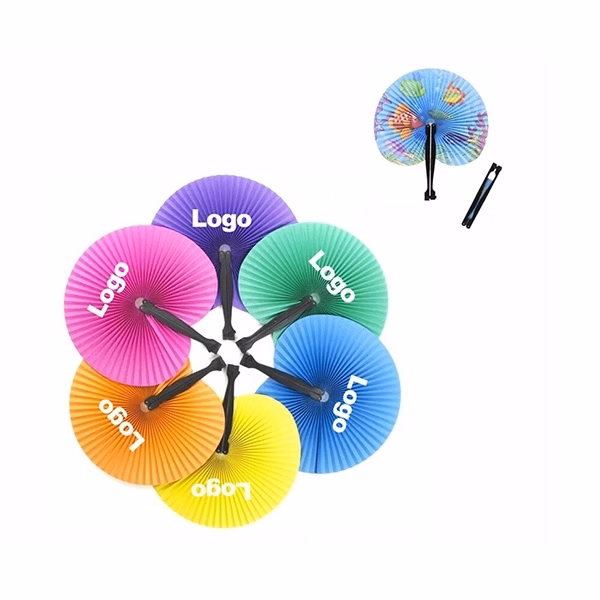 Folding Paper Fan Accessory