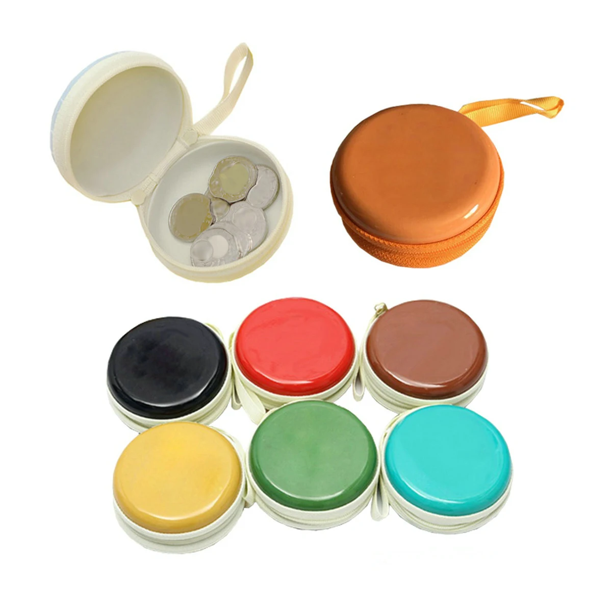 Tinplate Zipper Bag Coin Storage Bag 1