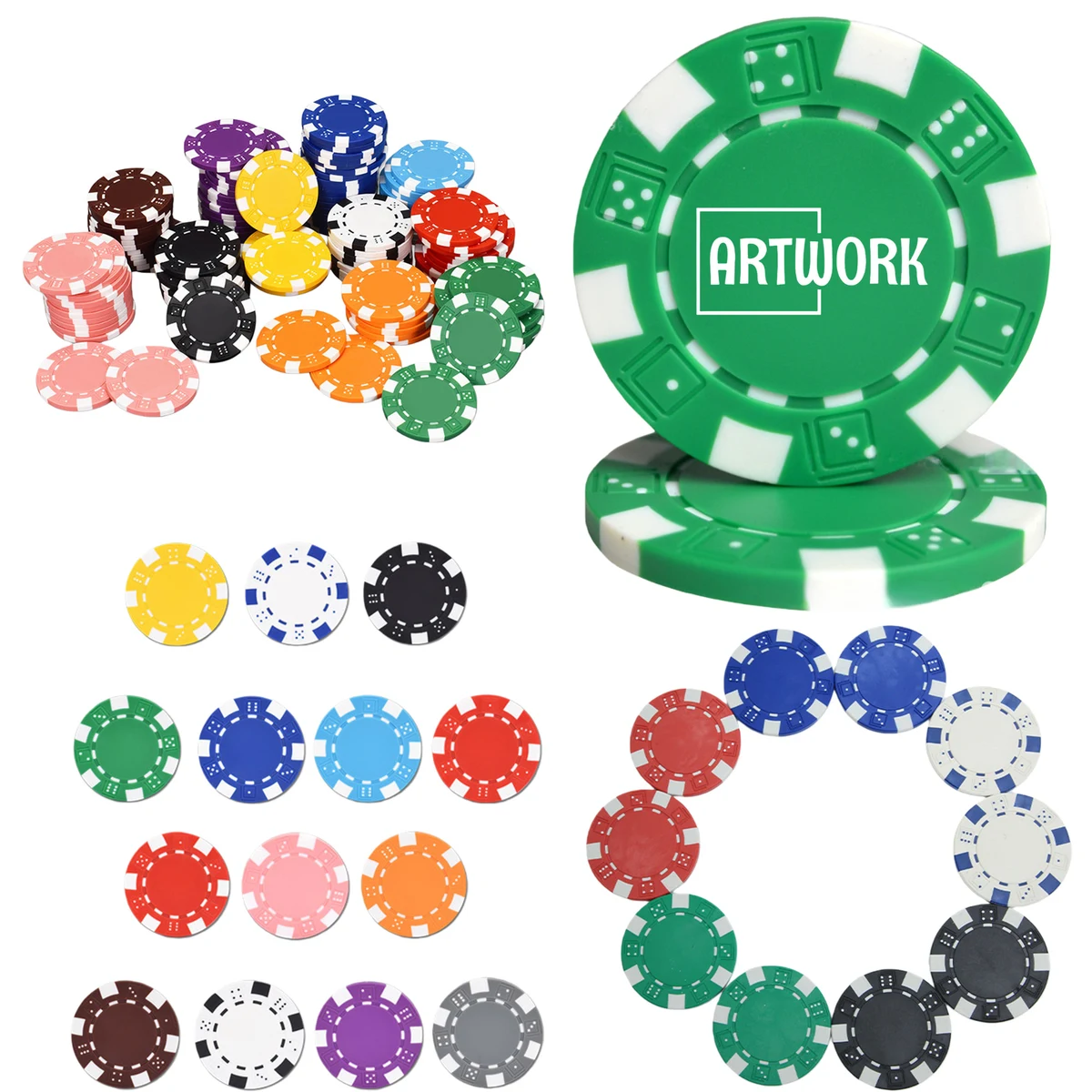 Durable Home Party Poker Chip 1
