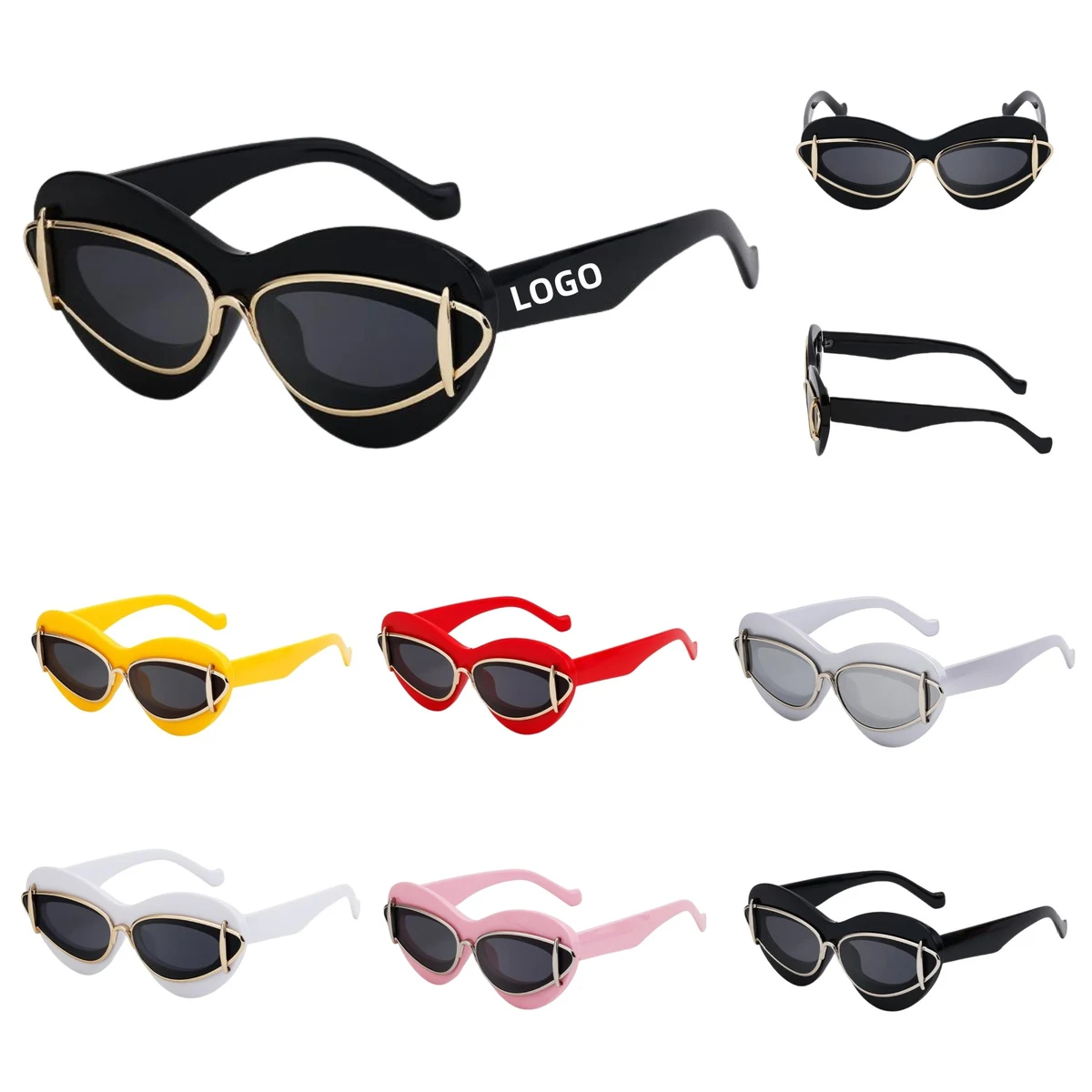 Fashion Lips Cat Eye Sunglasses 1