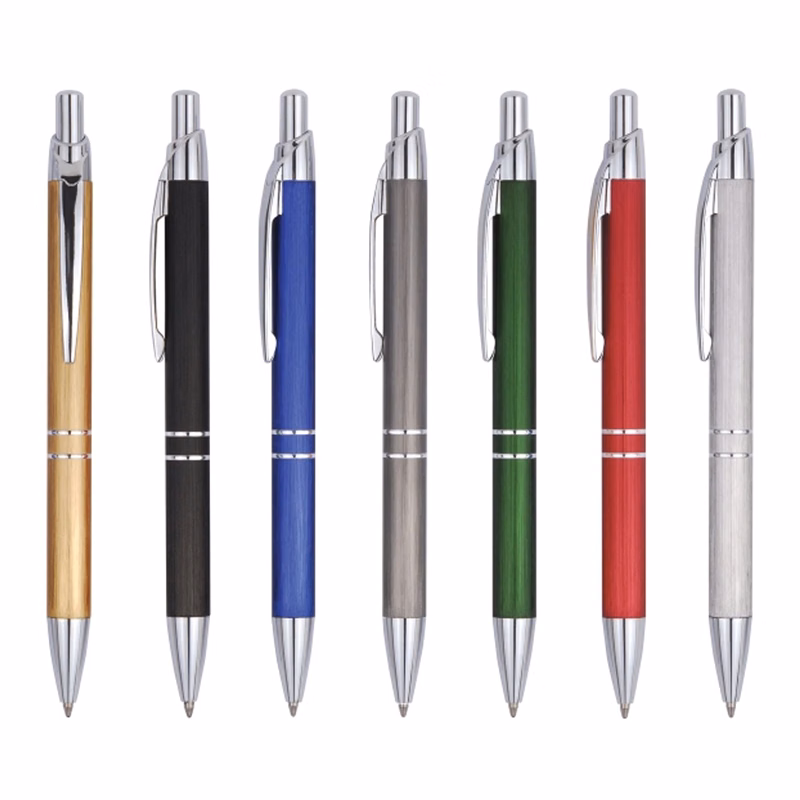 Click-Action Aluminum Ballpoint Pen