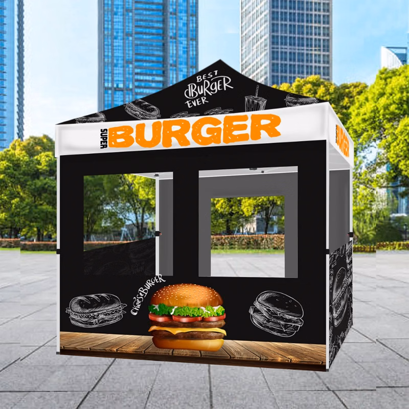 10'x10' Custom Concession Tent