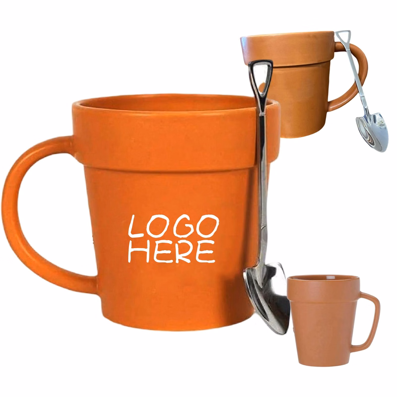 Flower Pot Mug 15 oz.