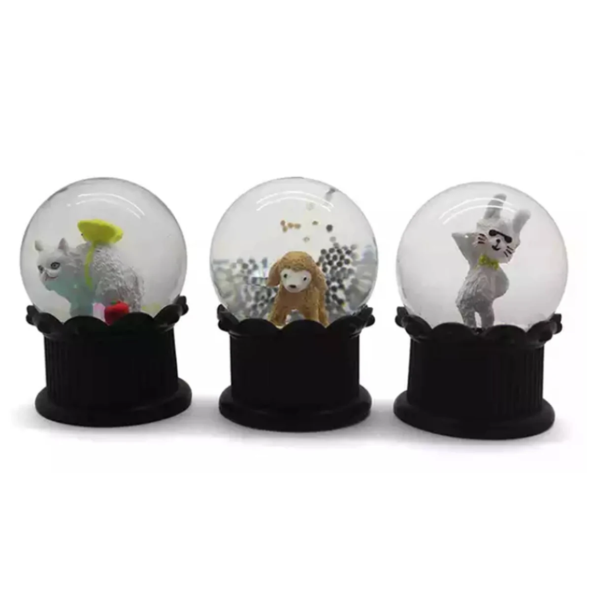 Custom Animal Glass Snow Globe 1