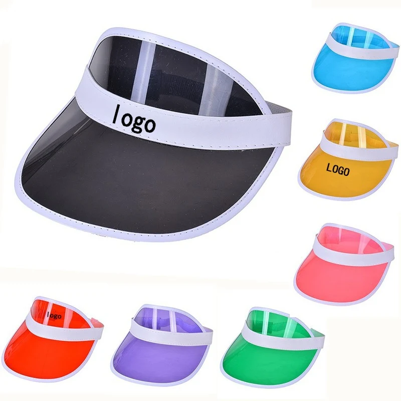 Clear PVC Sun Visors 1