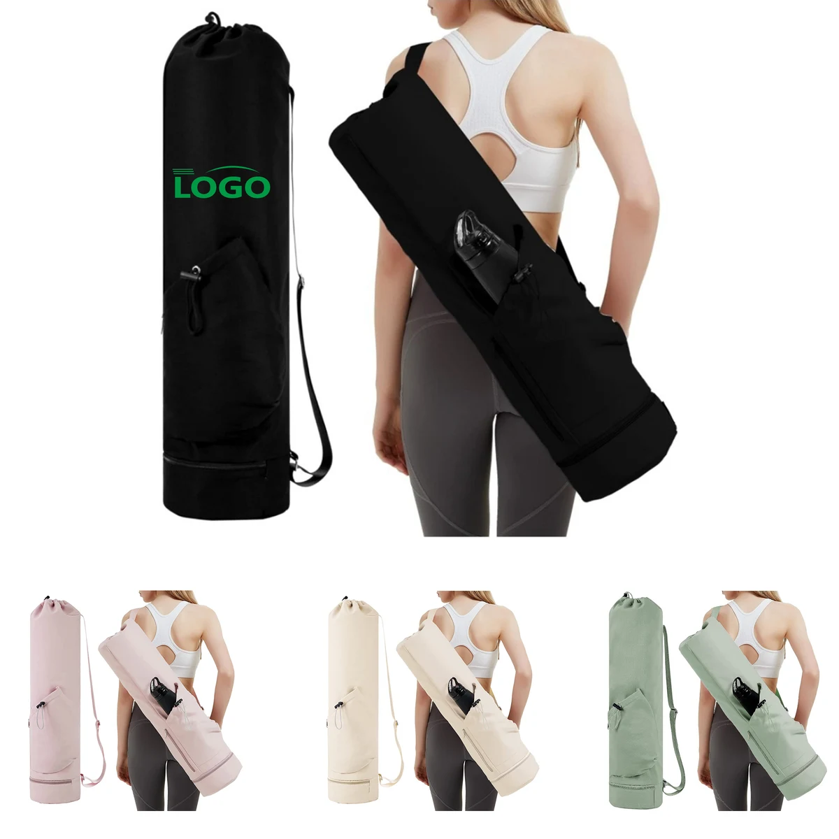 Multi-Functional Yoga Mat Carrying Bag with Adjustable Strap 1