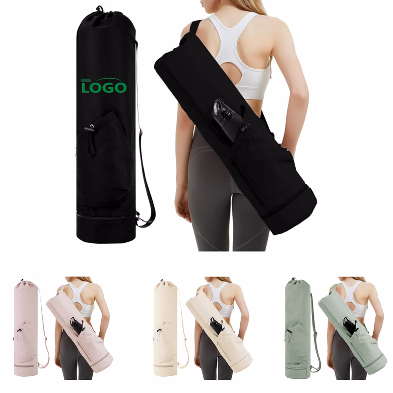 Multi-Functional Yoga Mat Carrying Bag with Adjustable Strap