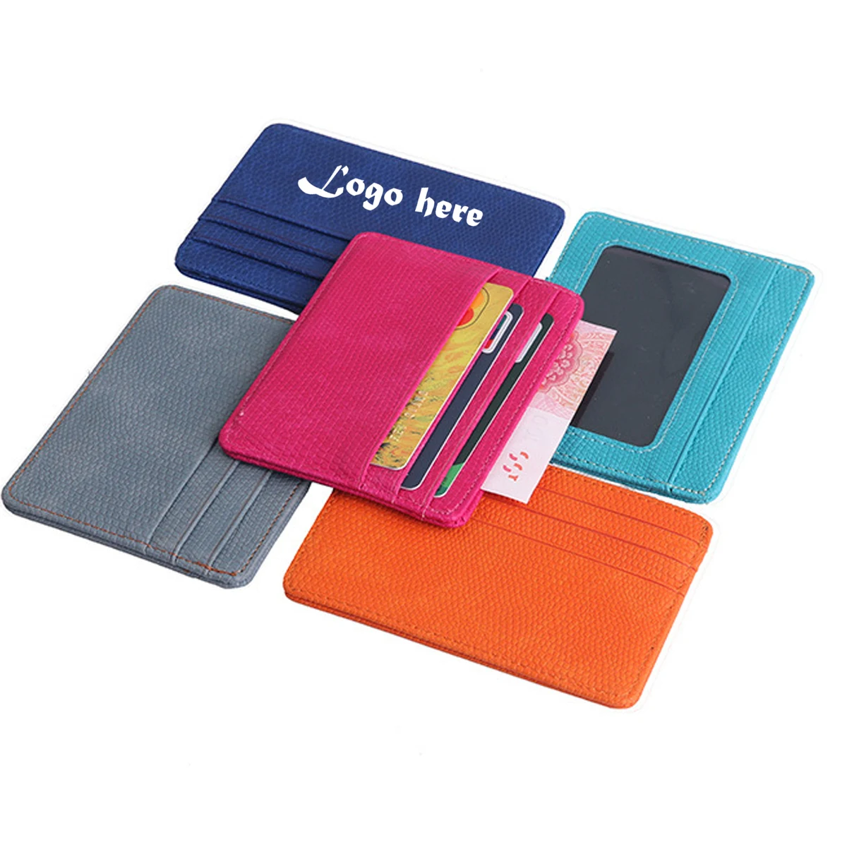 Classy Professional Slim Mini PU Leather Card Holder 1
