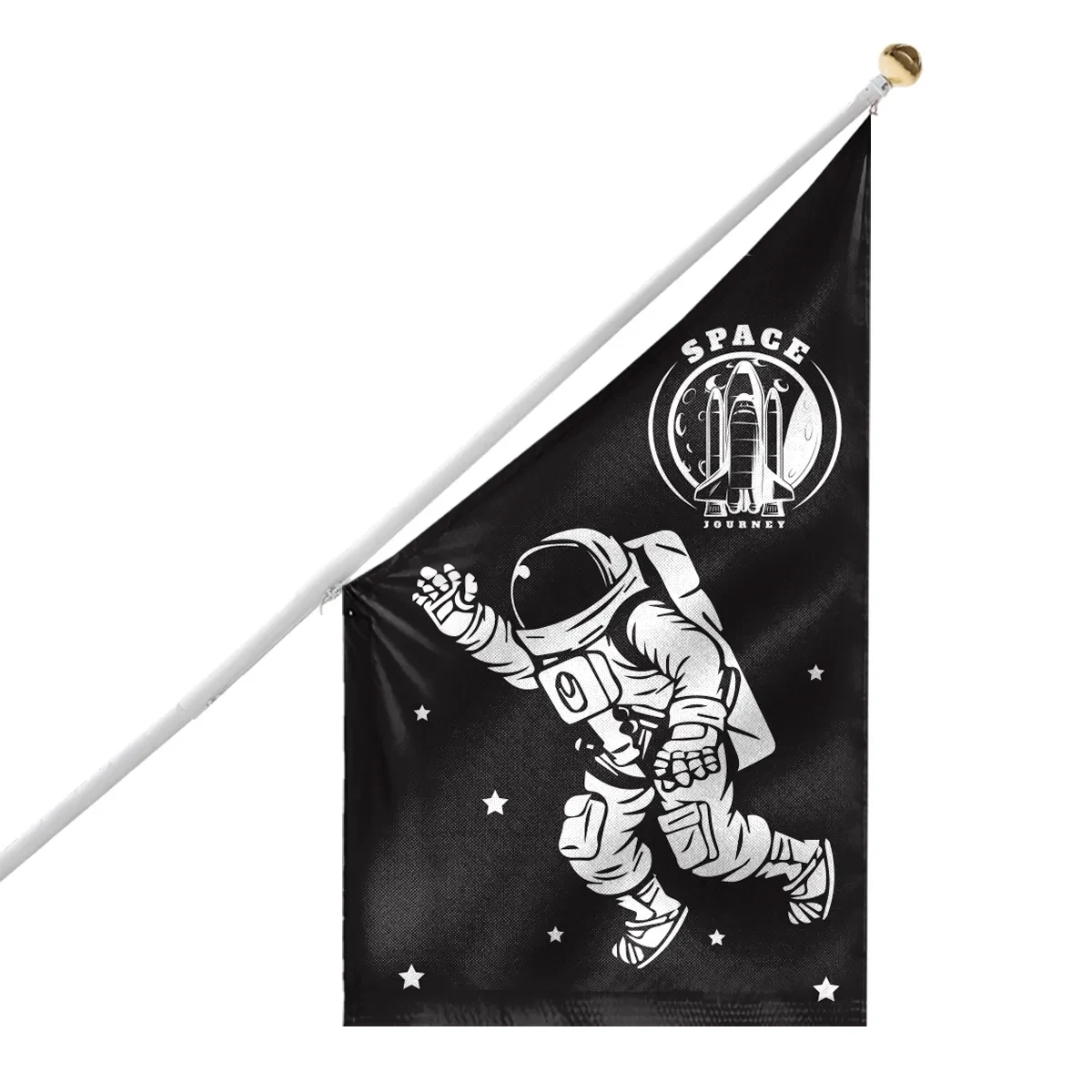 Screen Sublimation Building Flags 6.93' x 4' 1