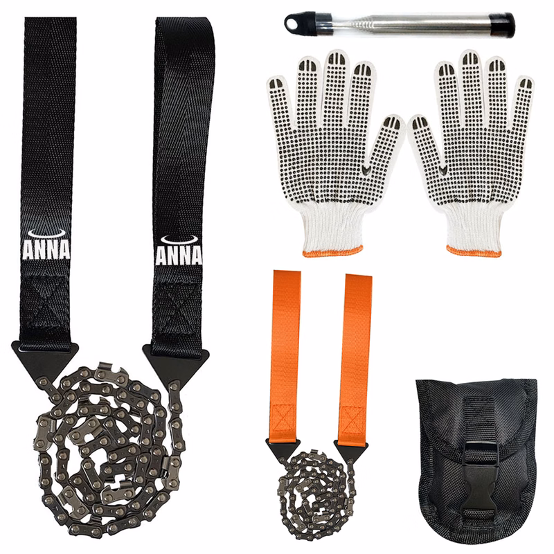 Folding Chain Hand Saw Set
