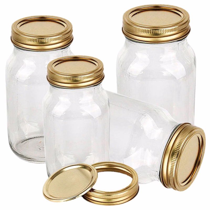 16oz Glass Mason Jars